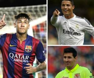 Los tres nominados, una vez más la pugna es entre el Barça y el Madrid.