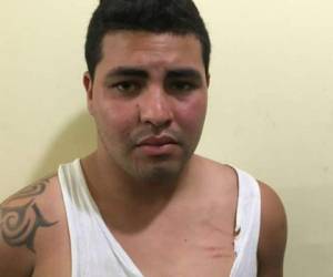 Julio César Reyes Torres está acusado por el asesinato de la estudiante de arquitectura Ángela Marina Lobo, foto: Policía Nacional / Sucesos de Honduras.