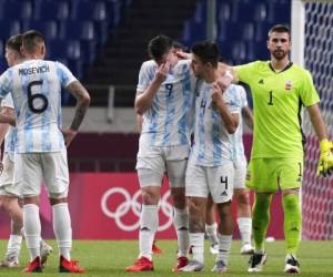 La selección de Argentina quedó eliminada de los Juegos Olímpicos de Tokio 2020. Foto:AP