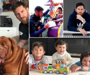 Lionel Messi, astro del Barcelona, ahora se le nota más relajado al no tener una competencia tan rígida como la mantenía con Cristiano Ronaldo en España. Fotos: Instagram