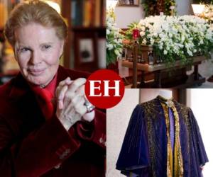 En la Funeraria Puerto Rico Memorial se realiza el velatorio del astrólogo puertorriqueño Walter Mercado. Fotos: Agencia AP.