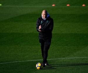 Zinedine Zidane, entrenador del Real Madrid. (Foto: AFP)