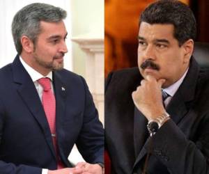 El presidente paraguayo, Mario Abdo, declaró que autorizará el cierre de la embajada en Venezuela, asimismo, instó a otros países a hacer lo mismo. Foto: AFP / EL HERALDO