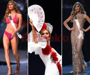 Ángela Ponce de España lució espléndida en su participación en el concurso de trajes de baño previo a la gala del Miss Universo 2018 en Bangkok, Tailandia. (Fotos: AFP)