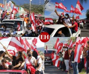 Para despedir y honorificar al Francisco Gaitán, a quien de cariño le apodaron 'Paquito', liberales y pobladores del conocido como 'pueblo selfie' realizaron una caravana este domingo.Con pancartas y banderas rojo y blanco salieron a las calles de la zona en ordenadas filas como una forma de honorificar el trabajo del edil, quien fue acribillado el pasado sábado en una concentración política.A continuación te dejamos las mejores fotografías tomadas por el equipo de EL HERALDO. Foto: David Romero/El Heraldo