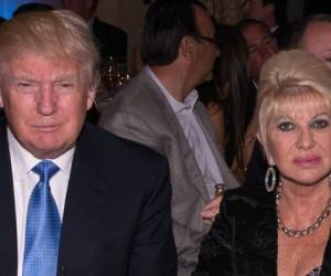 Ivana y Donald Trump mantienen una buena relación luego de su sonado divorcio hace ya varios años. Foto: Cortesía