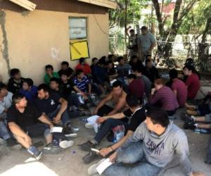 Los migrantes son originarios de Honduras, Guatemala, Nicaragua, El Salvador y México. Cortesía Border Patrol /Patrulla Fronteriza