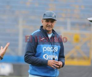 Si Motagua levanta la Copa, el Cuerpo Técnico escribiría un nuevo capítulo en la historia del club Azul. Foto:El Heraldo