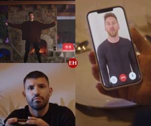 Messi, Agüero y Gerard Piqué aparecen en el Rewind Hispano 2021.