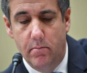 Michael Cohen fue el encargado de manejar los acuerdos personales del magnate durante años. Así declaró este miércoles en el Congreso. Foto AFP