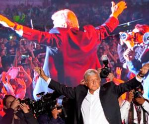 Andrés Manuel López Obrador se estaría convirtiendo en el nuevo presidente de México. (AP)