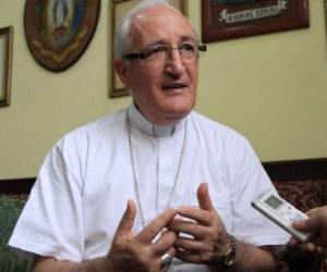 Monseñor Ángel Garachana Pérez, presidente de la Conferencia Episcopal de Honduras.