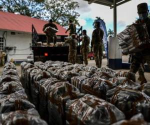 México es la fuente de casi toda la heroína y metanfetamina incautada en Estados Unidos y una ruta de tránsito para la mayor parte de la cocaína disponible en el país, según agencias estadounidenses. Foto: AFP.