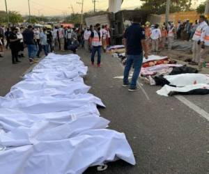 Los migrantes heridos están siendo atendidos en varios hospitales del sur de México. FOTO: AFP