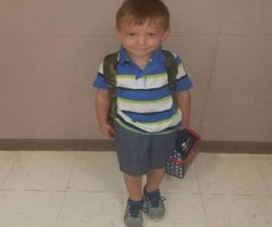 Ryland Ward, de cinco años de edad, recibió cuatro disparos en su cuerpo en la masacre en Texas. (Foto: GoFundMe)