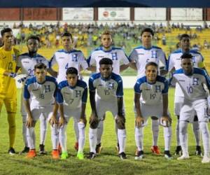 La Selección de Honduras sub 19 venció a El Salvador y Belice, empató con Nicaragua. El miércoles jugará ante Guatemala. Foto: Fenafuth