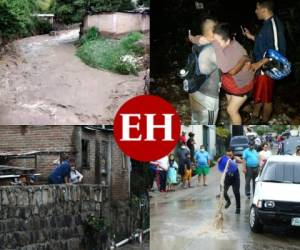 Una intensa lluvia volvió a causar tragedias y graves daños en la vulnerable capital de Honduras. Tras casi una hora después del diluvio, los llamados de auxilio no se hicieron esperar desde distintos puntos de Tegucigalpa y Comayagüela. Personas sin vida, desaparecidas y sin un lugar seguro dónde pasar la noche son algunos de los resultados. Fotos: Emilio Flores/ EL HERALDO.