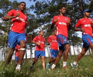 Carlo Costly y Jerry Bengtson vuelven jugar juntos tras muchos años con la Selección de Honduras. Foto: El Heraldo / OPSA