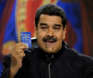 Nicolás Maduro, presidente de Venezuela. Foto AFP