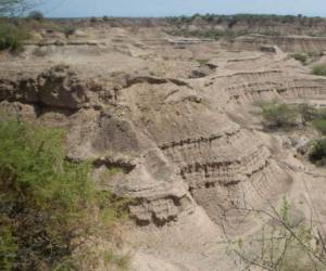 La formación Omo-Kibish, en el Parque Nacional Omo, en el suroeste de Etiopía, en una imagen del 14 de noviembre de 2018 Celine Vidal Universidad de Cambridge. Foto: AFP