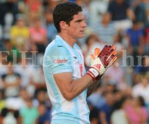 Jonathan Rougier, portero titular del equipo capitalino Motagua.