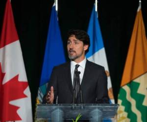 El primer ministro de Canadá, Justin Trudeau. Foto: AP.