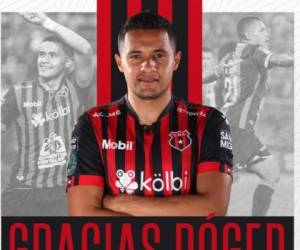 Así lo anunció la Liga Deportiva Alajuelense la salida de Roger Rojas. Foto: @ldacr en Twitter