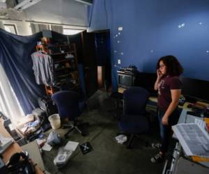 El 14 de diciembre, la policía allanó las oficinas de cuatro organizaciones no gubernamentales, entre ellos el Centro de Derechos Humanos de Nicaragua, además del periódico Confidencial. Foto AP