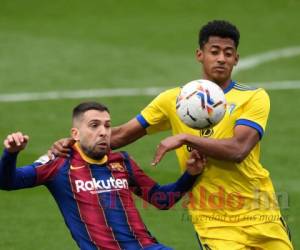 El 'Choco' no logró acertar ningún gol en este duelo de la jornada 24 de LaLiga española. AFP.