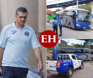 Motagua emprendio su viaje este miércoles rumbo a San Pedro Sula, donde la noche del jueves enfrentarán al Alianza en la vuelta de semifinales de la Liga Concacaf. (Fotos: Ronal Aceituno / EL HERALDO)