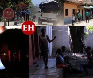 Trojes comenzó siendo el punto más favorable para que los inmigrantes haitianos cruzaran la frontera, pero -según contaron- pagar las multas del Instituto Nacional de Migración fue el detonante para irse. Pese a los peligros, en Choluteca no ocurre lo mismo, algunos hasta alquilan cuartos para no quedarse en la calle. Fotos: Johny Magallanes/ EL HERALDO.