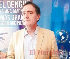 El subdirector de la Organización Panamericana de la Salud (OPS), Jarbas Barbosa da Silva, visitó Honduras por la epidemia de dengue.