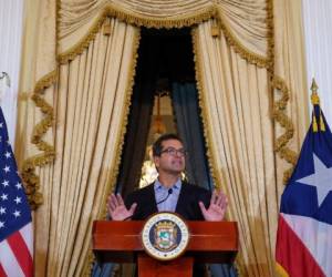 Pedro Pierluisi dejó de ser gobernador de Puerto Rico tras la anulación del Tribunal Supremo de Justicia. Foto: Agencia AP.