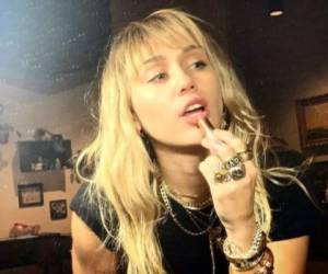 Miley Cyrus venía arrastrando el problema en las cuerdas vocales que recién le fue detectado en octubre pasado. Foto Instagram