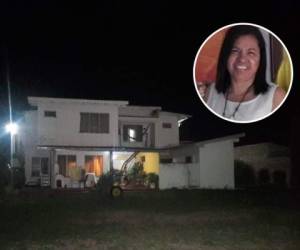 El crimen ocurrió en el interior de esta vivienda.