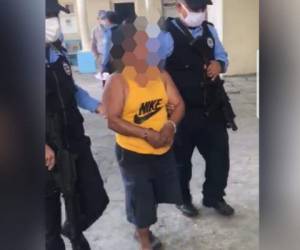 El sexagenario fue capturado por autoridades de la Policía Nacional de Honduras en su lugar de residencia.