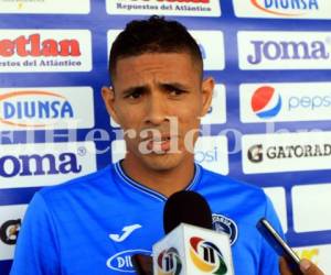 Juan Pablo Montes, defensa de Motagua, asegura que los Azules llegarán motivados este jueves para la semifinal ante Olimpia (Fotos: Ronal Aceituno / Deportes El Heraldo / El Heraldo Honduras / Noticias de Honduras)