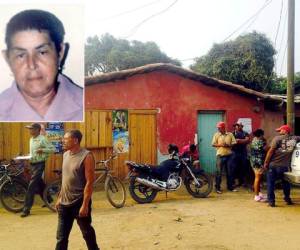 El cadáver de Leonarda Ortega, conocida cariñosamente como Nada, fue encontrado la madrugada de este sábado en su casa en Guaimaca.