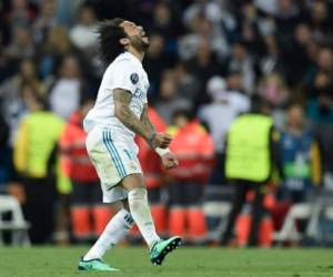 Marcelo fue una de las figuras del Real Madrid en el juego de semifinal ante el Bayern Múnich. (AFP)