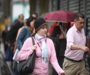 Los hondureños deberán sacar sus abrigos en los próximos días.