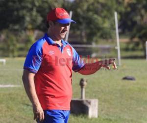 Pedro Troglio lamenta la lesión de sus jugadores. Foto: EL HERALDO