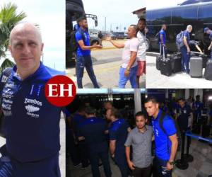 La Selección de Honduras viajó esté lunes hacia Trinidad y Tobago para iniciar la Liga de Naciones de la Concacaf. Fotos: EL HERALDO
