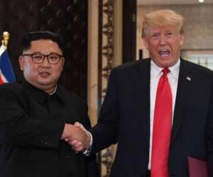 El líder norcoreano Kim Jong-Un se reunió con Donald Trump en una ocasión.