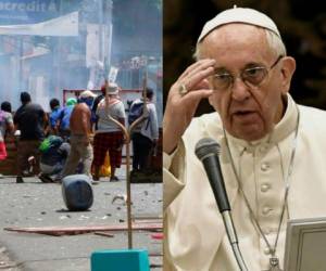 El papa Francisco oró para que en Nicaragua cese la crisis que ha dejado más de 100 personas muertas. (AFP)