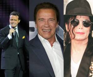 Luis Miguel, Arnold Schwarzenegger y el desaparecido Michael Jackson sorprendieron al mundo cuando se interpusieron las famosas demandas de paternidad.