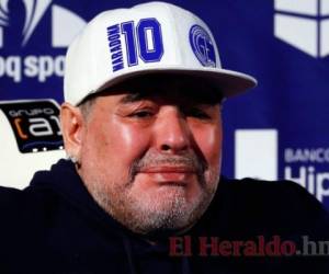 El retorno de Maradona ocurre tras una estadía de un año en México, donde dirigió a los Dorados de la segunda división. Foto: AP.