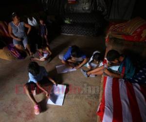 La educación en línea representa un problema para varias familias hondureñas. Foto: El Heraldo