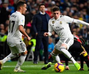 Un solitario gol de Benzema en el primer tiempo dio la victoria a los de Solari. Foto AFP