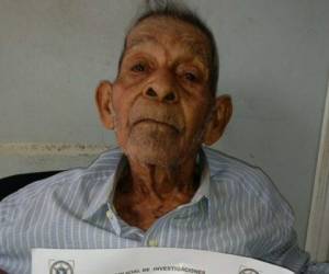 Salvador Álvarez Andrade de 97 años fue notificado de su captura.