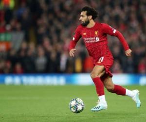 Mohamed Salah lideró el triunfo del Liverpool. (AFP)